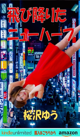 飛び降りたニューハーフ(TS小説の表紙画像)